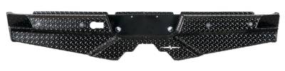 Frontier Truck Gear - Frontier Truck 100-41-0003 Diamond Rear Bumper w/Lights for 10-24 RAM 2500/3500