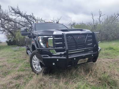 Frontier Truck Gear - Frontier Truck 130-32-4005 Pro Front Bumper Replacement 24+ Sierra 2500HD/3500