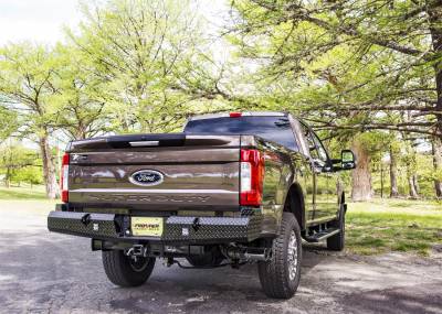 Frontier Truck Gear - Frontier Truck Gear 160-11-7008 Sport Rear Bumper w/Sensor 17-25 Ford F250/F350