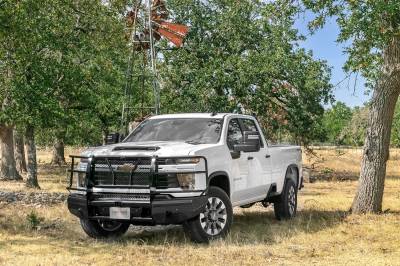 Frontier Truck Gear - Frontier Truck 170-22-4007 Commercial Front Bumper 24-26 Silverado 2500HD/3500
