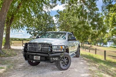Frontier Truck Gear - Frontier Truck 170-41-0006 Commercial Front Bumper for 10-18 Dodge RAM 2500/3500
