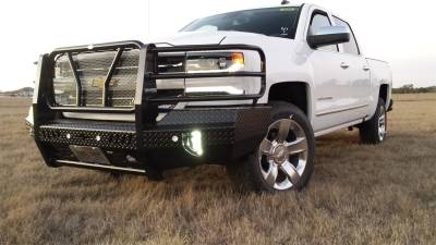Frontier Truck Gear - Frontier Truck Gear 300-21-6009 OG Front Bumper Replacement 16-18 Silverado 1500