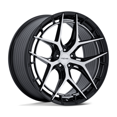 Niche 1PC - Niche Wheels NC286 RIVIERA 20x10.5 5x4.5 40mm Black/Machined NC286BD20051240