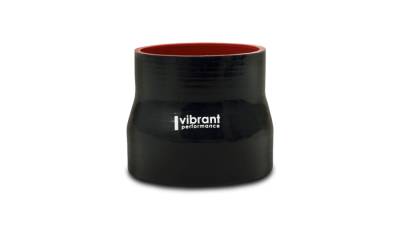 Vibrant Performance - Vibrant 19748 Reducer Coupler 3.5" ID x 4.25" ID x 4.5" Long Black