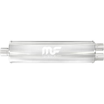 MagnaFlow Exhaust Products - MagnaFlow 12762 Stainless Muffler 30x7x7 3/2.5" X 2.5" C/D