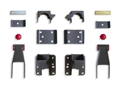 MaxTrac - MaxTrac 301340 3-4" Rear Flip Kit 07-13 Chevy Silverado 1500