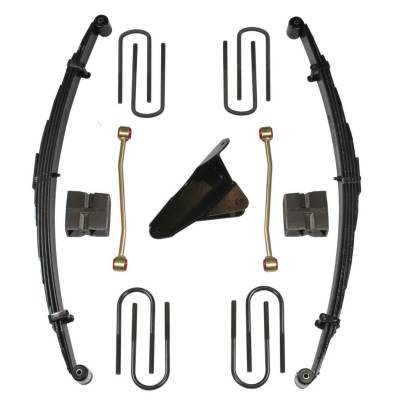 Skyjacker - Skyjacker F9402MK 4" Lift Kit w/Spring Block Bracket 00-04 Ford F250/F350 Gas