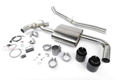 Dinan - Dinan D660-0084-BLK Exhaust System for Mini Hatchback/Wagon 2.0