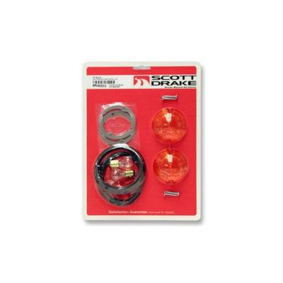 Scott Drake - Scott Drake KIT-ELC-2 Parking Light Assembly for 64-66 Ford Mustang