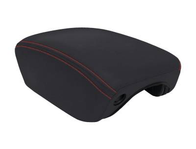 PRP - PRP B103-01 Black w/Red Stitch Console Cover for 18+ Jeep Gladiator/Wrangler JL