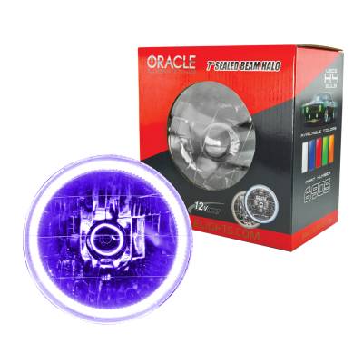 Oracle Lighting - Oracle 6905-007 Pre-Installed Lights 7" Sealed Beam UV/Purple