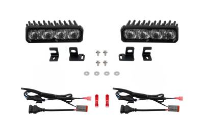 Diode Dynamics - Diode Dynamics DD8843 SS6 LED Fog Light Kit for 24-26 Toyota Tacoma