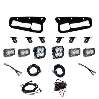 Baja Designs - Baja Designs 44-0085 Squadron 2.0 Pro/S2 Sport Fog Kit for 21-27 Ford Bronco