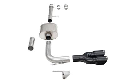 Corsa Performance - Corsa 21310BPC 3.0" Xtreme Cat-Back Front of Axle Exit w/Twin 4.0" Coat Tips