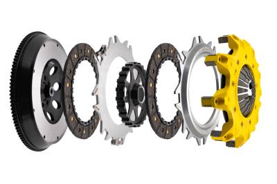 Advanced Clutch - Advanced Clutch T1S-B02 ACT Mod-Twin 225 Heavy Duty Rigid Street Clutch Kit