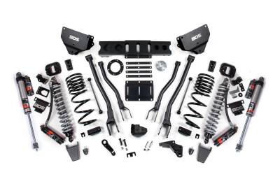 BDS Suspension - BDS Suspension BDS1602PES 4" 4-Link Lift Kit for 14-18 RAM 2500 4WD Diesel