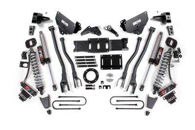 BDS Suspension - BDS Suspension BDS1782PES 6" 4-Link Lift Kit for 13-18 RAM 3500 6-Bolt Diesel