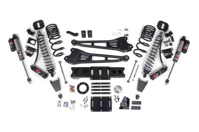 BDS Suspension - BDS Suspension BDS1762PES 4" Radius Arm Lift Kit for 14-18 RAM 2500 Diesel