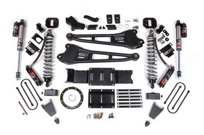 BDS Suspension - BDS Suspension BDS1707PES 4" Radius Arm Lift Kit for 19-24 RAM 3500 8-Bolt