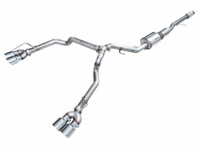 AWE Tuning - AWE Tuning 3015-42007 CHROME OFG Dual Exhaust System 21+ Suburban/Yukon XL 5.3L