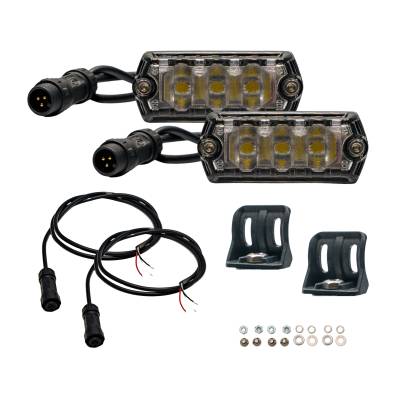 Nacho Offroad Technology - NACHO NAN112 NANO 2Pc Scene Light Kit White/Amber Backlight