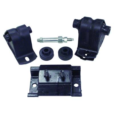 Crown Automotive Jeep Replacement - Crown Automotive 52017534K Engine Mount Kit for 91-95 Jeep Wrangler YJ