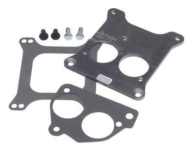 Trans-Dapt Performance - Trans-Dapt 2201 Carb to TBI Adapter BB Chevy to Holley 4BBL Manifold Rear Mount