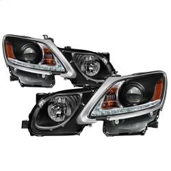 Spyder Auto - Spyder Auto 5082800 DRL Projector Headlights Black/Clear for GS