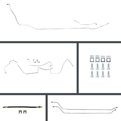 The Right Stuff Detailing - The Right Stuff AOP64C2 Select GM Cars Brake Hydraulic Line Kit