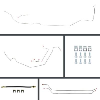 The Right Stuff Detailing - The Right Stuff ASM64C4 Select GM Cars Brake Hydraulic Line Kit