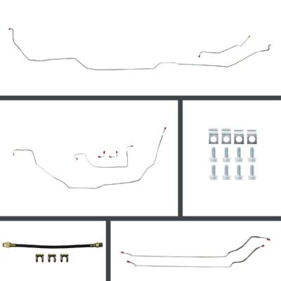 The Right Stuff Detailing - The Right Stuff ASP69H2 Select GM Cars Brake Hydraulic Line Kit