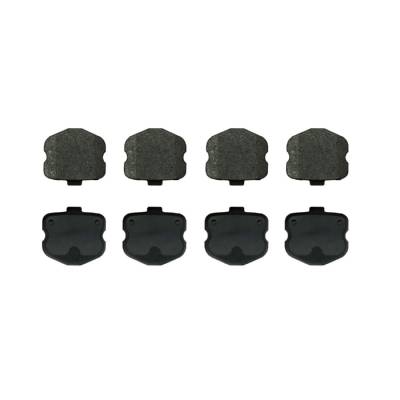 The Right Stuff Detailing - The Right Stuff DP1419A 09-11 Chevy Corvette Disc Brake Pad Set Rear