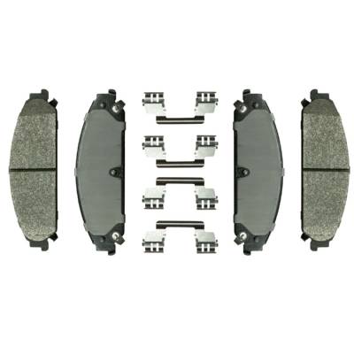 The Right Stuff Detailing - The Right Stuff Detailing DP1058 08-11 Dodge Charger Disc Brake Pad Set Front