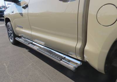 APS - APS WB20SJI8S S-Series Running Boards Polish for 07-21 Tundra CrewMax