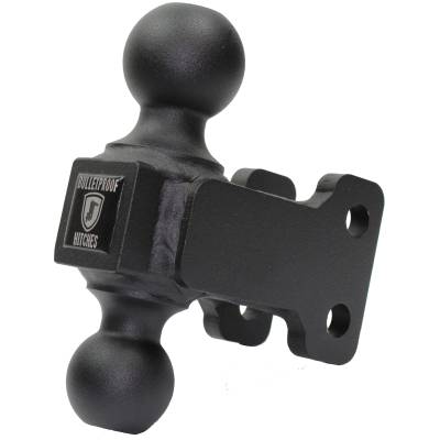 BulletProof Hitches - BulletProof MDDUALBALL Medium Duty 2" & 2-5/16" Dual Ball