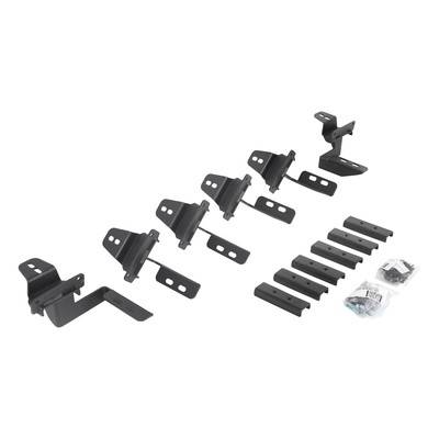 Go Rhino - Go Rhino 6945056 V-Series Side Step Mounting Brackets for 07-18 Wrangler JK 4DR