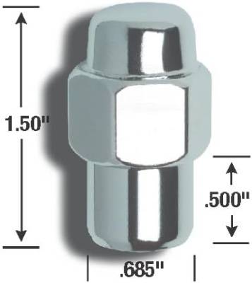 Gorilla Automotive - Gorilla Automotive 73177SMB Wheel Lug Nut Set