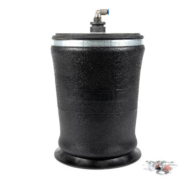 Logiq Air Suspension - Logiq Air Suspension 89-90006 Air Spring IQ-ASA-8359 w/Elbow Fitting Installed