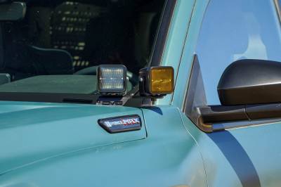 DV8 Offroad - DV8 Offroad LBTF3-01 Ditch Light Brackets for 25+ Toyota 4Runner