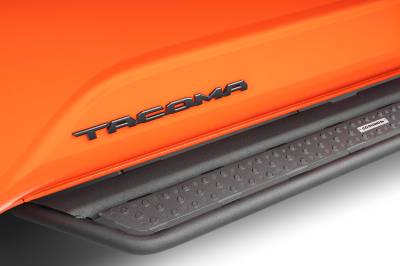 Go Rhino - Go Rhino D64432T Step Nerf Bar Kit for 24-26 Toyota Tacoma Crew Cab