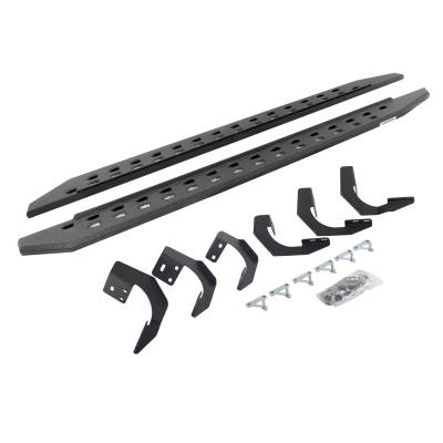 Go Rhino - Go Rhino 69430680ST Running Board Set for 19-26 RAM 1500 Extended Cab Pickup