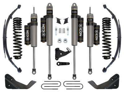 ICON Vehicle Dynamics - ICON K67103 Stage-4 7" Suspension Lift Kit for 05-07 Ford F250/F350 SD 4WD