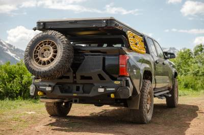 Smittybilt - Smittybilt 61458W Rear Bumper for 24-26 Toyota Tacoma