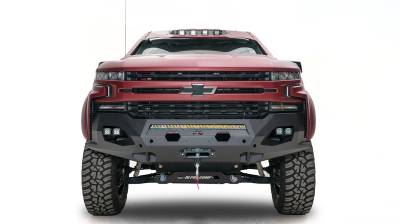 Fab Fours - Fab Fours CS19-X4051-1 Front Bumper for Chevy