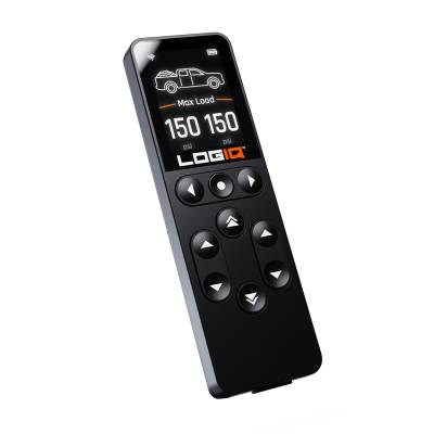Logiq Air Suspension - Logiq Air Suspension 50-21200 AirIQ 2-Channel Bluetooth Remote LCD Black