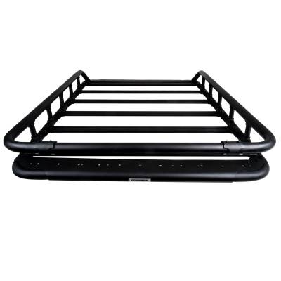 Go Rhino - Go Rhino 5935362T SRM500 65" L x 52" W Flat Platform Roof Rack w/Tri Rail Kit