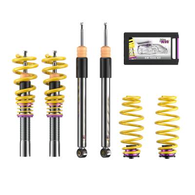 KW - KW Suspension 10210090 Adjustable Coilover System for 09-2017 Audi/Porsche AWD