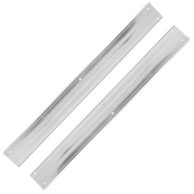 Trim Parts - Trim Parts 5284 1964 Late-66 Corvette Sill Plates PAIR