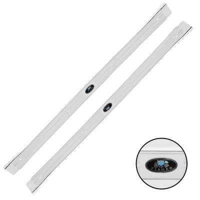 Trim Parts - Trim Parts 6730 67-69 Camaro Sill Plate w/Riveted Tag Original-style PAIR