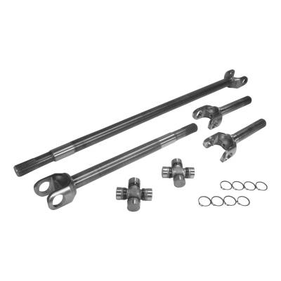 Yukon Gear and Axle - Yukon Gear YA W24118 Front Axle Kit 19/28SPL GM 8.5" 1310 U-Joint